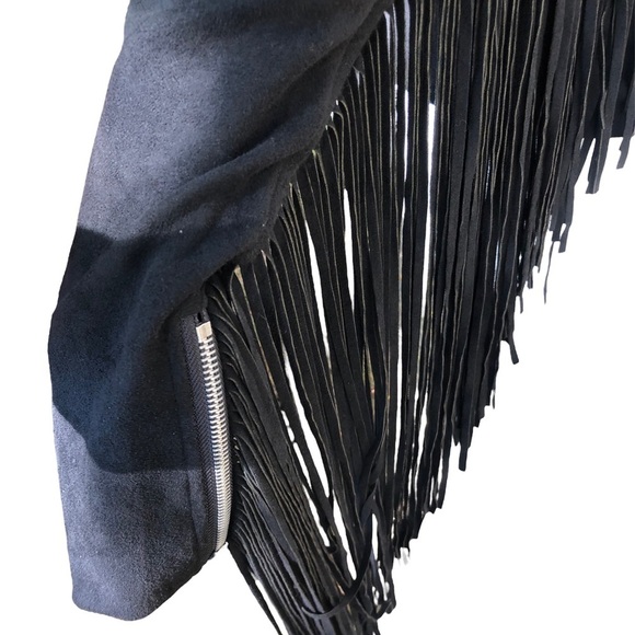 Fringe Faux Suede Jacket 🤩 - Picture 6 of 7